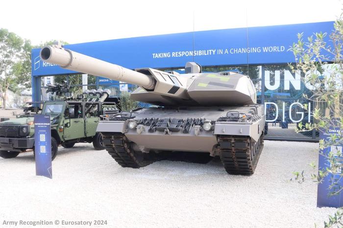有人版“黑豹”炮塔也没有浪费，莱茵金属利用它结合“豹”2A4底盘结合得来了“黑豹”EVO升级方案 （社交媒体）