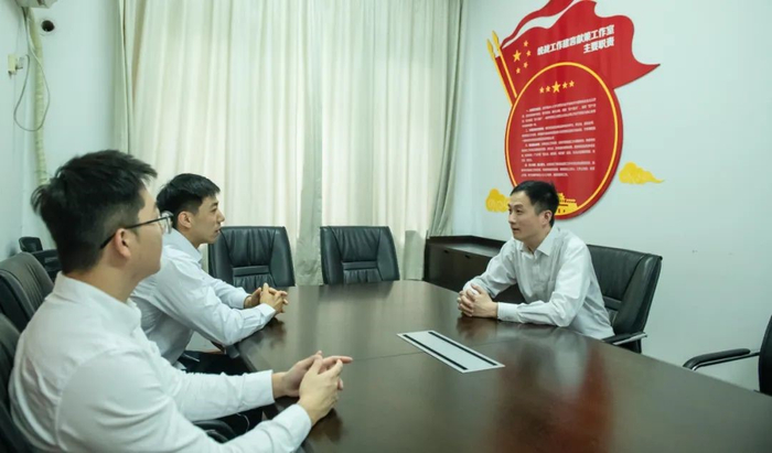 ▲国网浙江电科院发挥统战“同心圆”作用，邀请统战成员积极建言献策