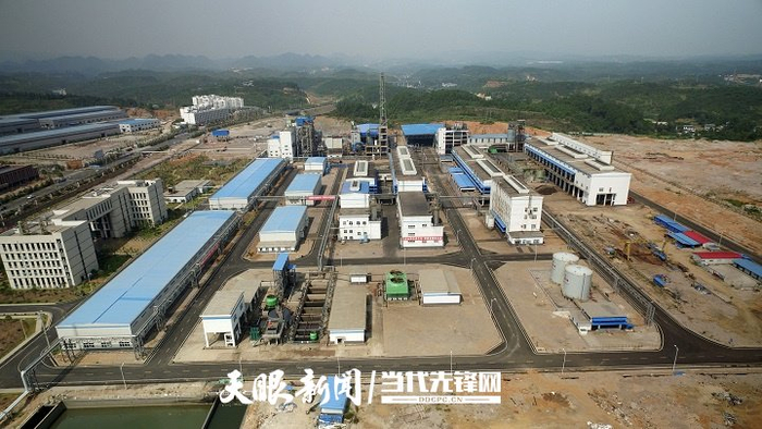 能矿锰业锰资源循环经济示范项目。企业供图