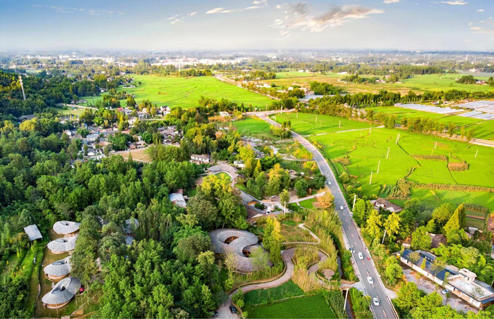 道明镇竹艺术村 图源：崇州市宣传部