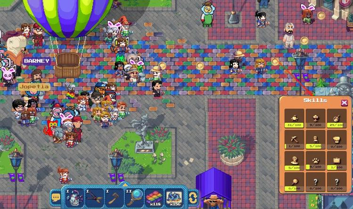 Pixels 第二章技能一览