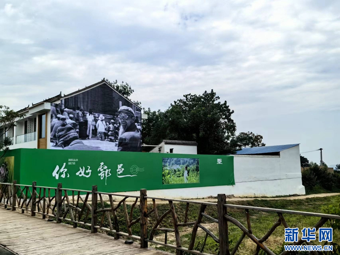 图为鄠邑区蔡家坡村（记者 唐斓 摄）