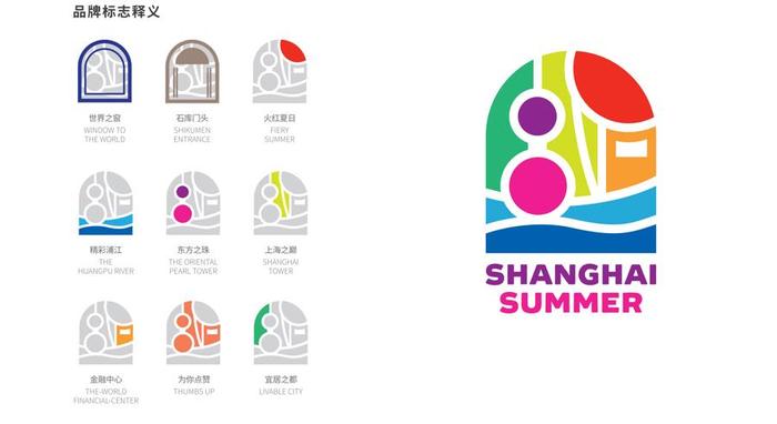 上海之夏品牌标志释义