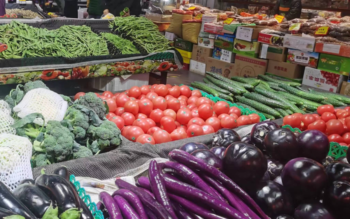 蔬菜。 新京报记者 刘欢 摄