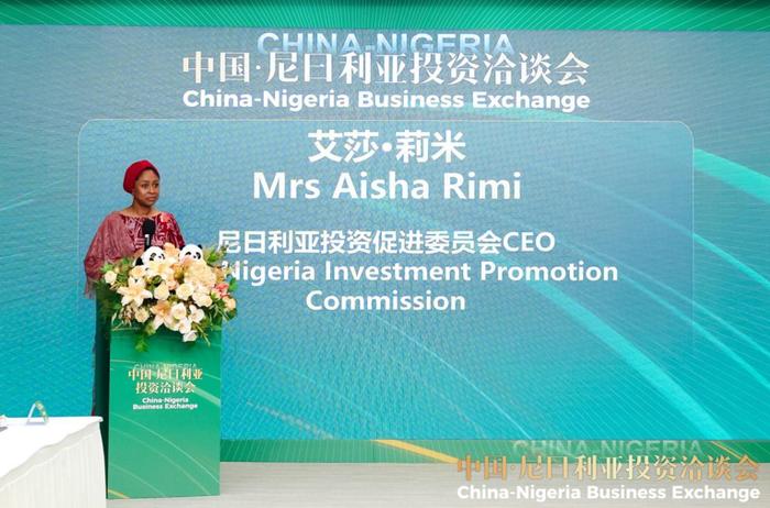 尼日利亚投资促进委员会CEO(艾莎·莉米)