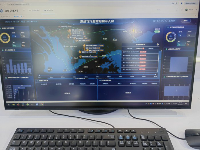 深圳在2023年启动了无人机系统的试点 拍摄：张熹珑