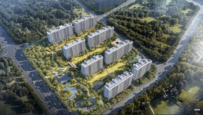 花香壹号效果图。&nbsp;图片来自房产交易平台