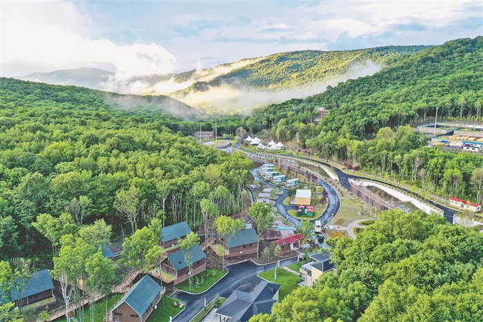     七星山景区。