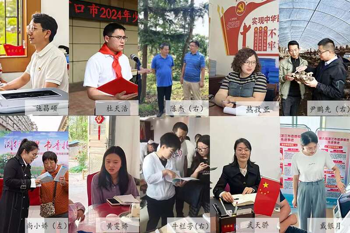 “归林计划”的部分选调生。西北农林科技大学供图
