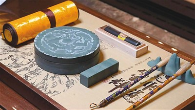 　　江源与浙江南浔联手打造的文创产品。　　江源区委宣传部供图
