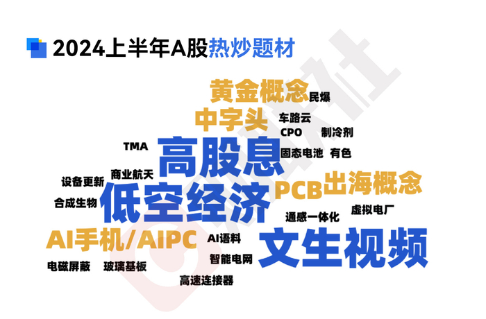 注：2024上半年A股热炒题材一览