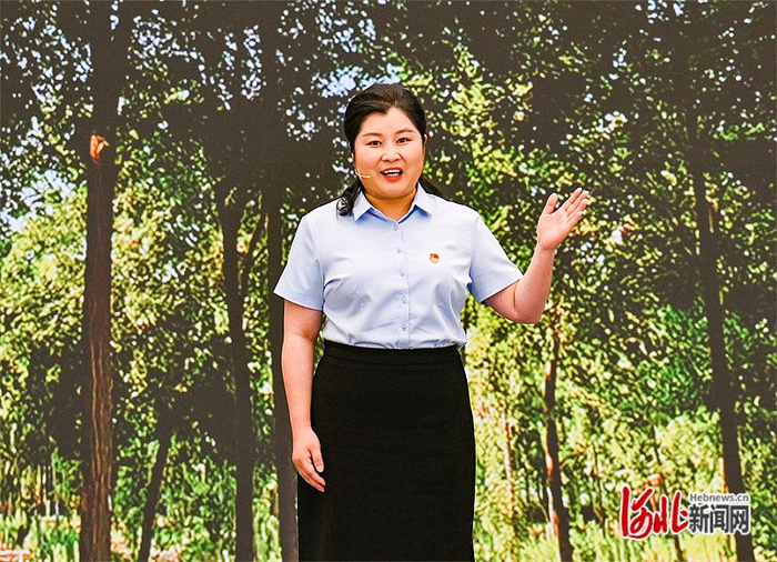 武芳芳。 河北日报记者耿辉摄