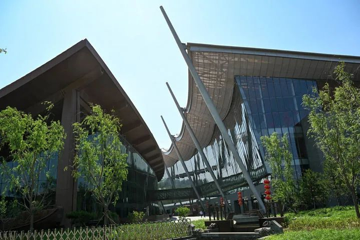 北京大运河博物馆一景（2024年6月16日摄）。新华每日电讯记者张铖摄