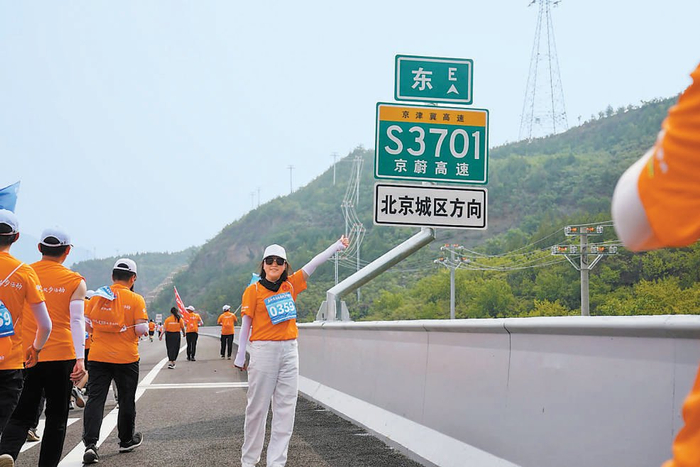 　　作为穿越门头沟山区的高速公路，京蔚高速将成为区域合作的重要纽带。本报记者 王海欣摄