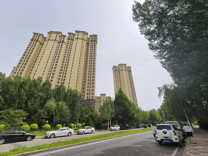 首创新北京半岛项目内。李叶/摄