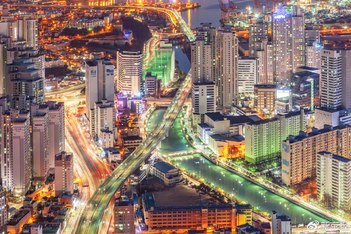 韩国釜山夜景。图/IC photo