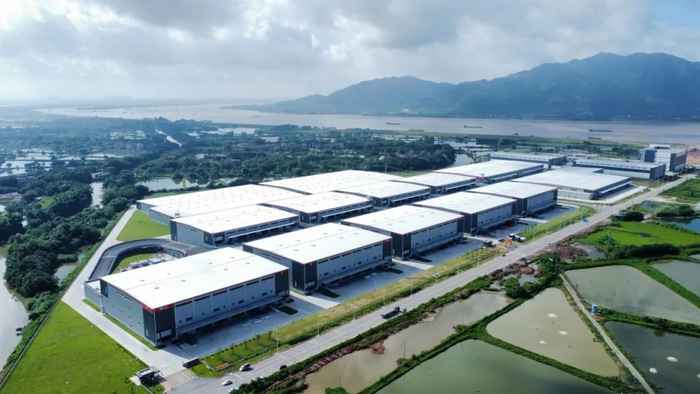 △希音物流仓储中心。京东智能产业园 供图