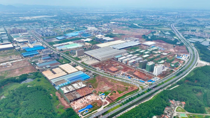 △广东省（肇庆）大型产业集聚区市管起步区。图源 肇庆大型产业集聚区 粤桂试验区