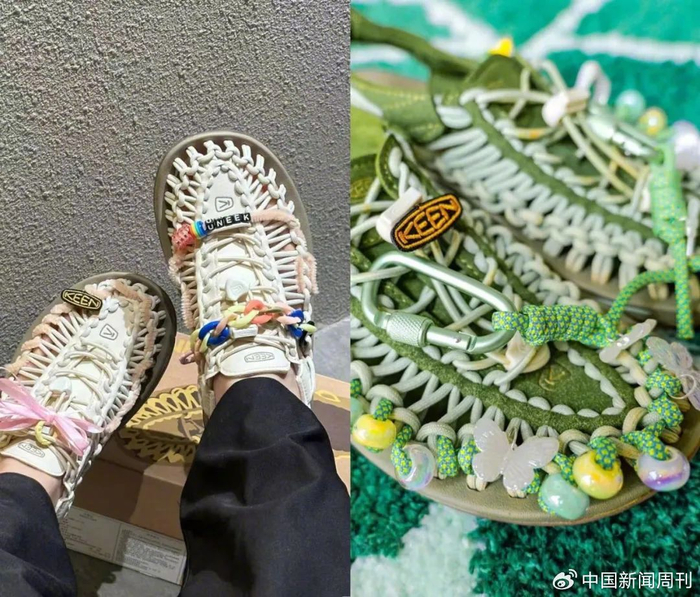 图源：左：小红书@广州天环keen-凡仔 右：小红书@GGGinGin 已获作者授权