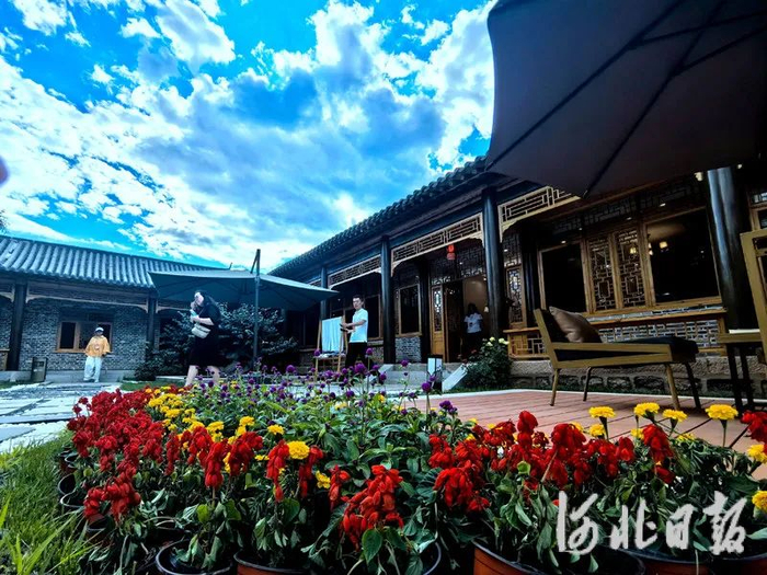 6月24日拍摄的位于承德县唐家湾旅居康养度假区的精品民宿。河北日报、河北日报客户端记者陈宝云摄