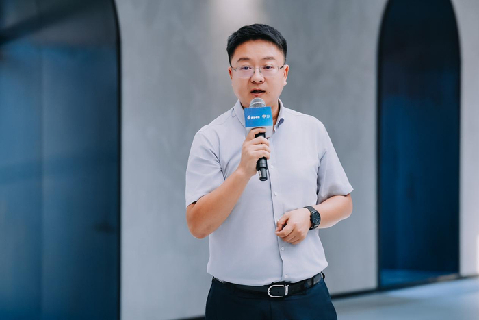 海开云创公司总经理王鹏程致辞