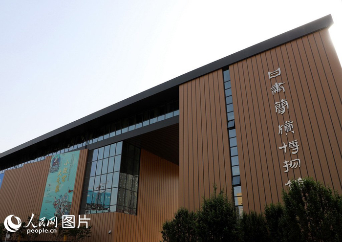 甘肃简牍博物馆。人民网记者 邵兰摄