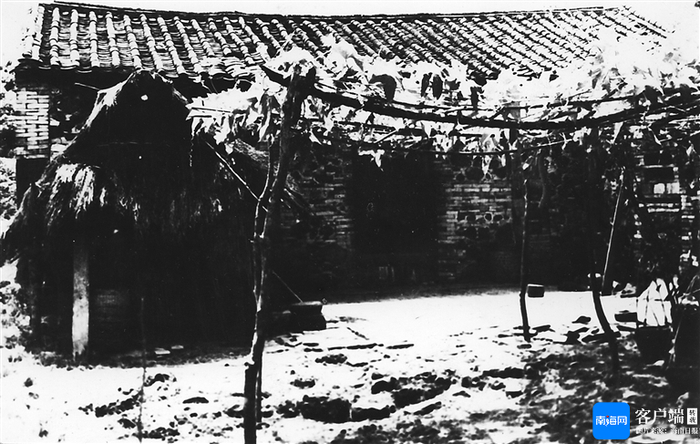 　　六连岭根据地中共万宁县委机关旧址。资料图