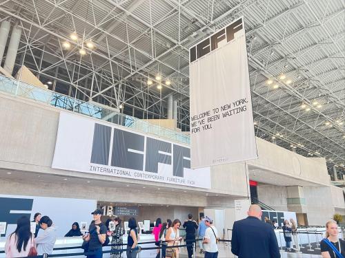 ICFF 展览现场照片。照片来源：高雪儿