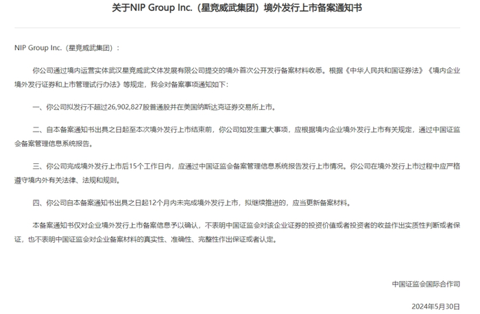 来源：证监会官网