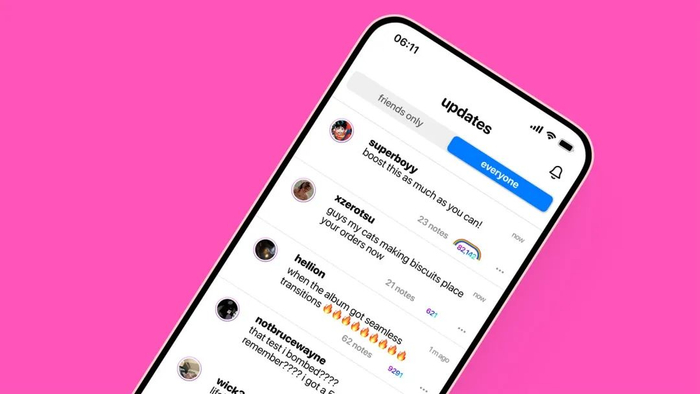 noplace界面花里胡哨但内容呈现非常简洁 图源 / noplace