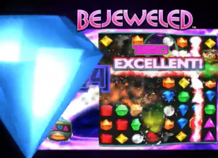 《宝石迷阵》游戏画面 图源 / popcap