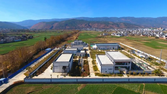 图4 云南省洱源县城镇及村落污水收集处理项目