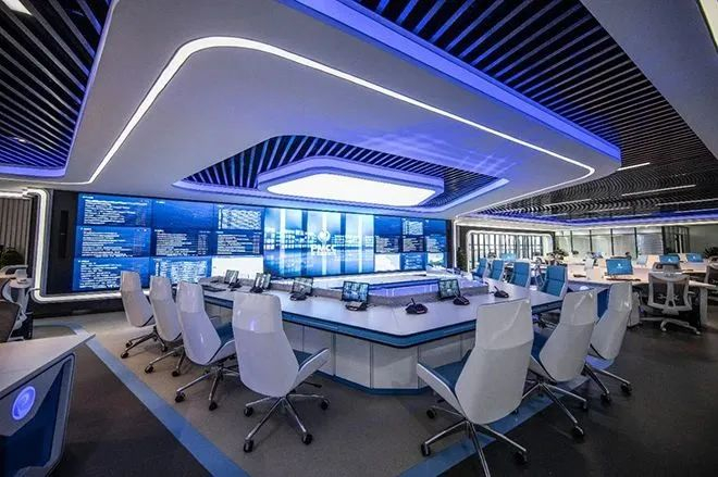 某媒体建立的融媒体指挥中心