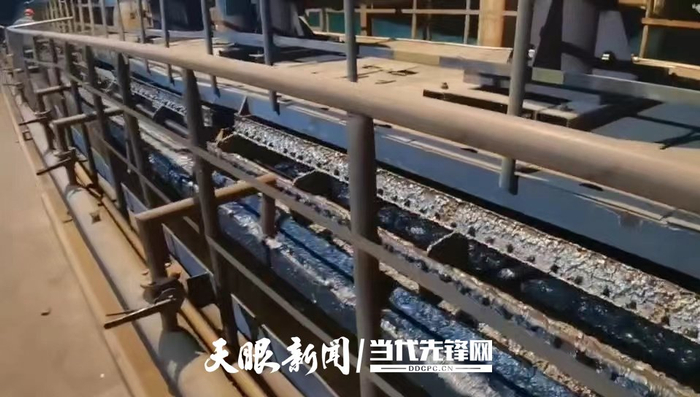 贵州成黔矿产有限公司铝土矿脱硫技术生产线。受访企业供图