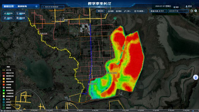 洞庭湖团洲垸溃堤险情应急处置技术支撑