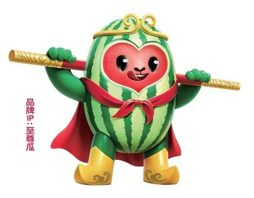 图为中卫硒砂瓜品牌IP