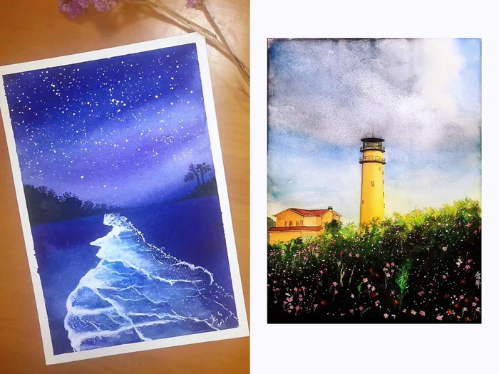 詹春珮画笔下的星辰大海