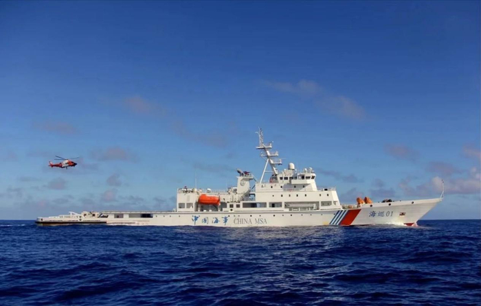 詹春珮与“海巡01”轮