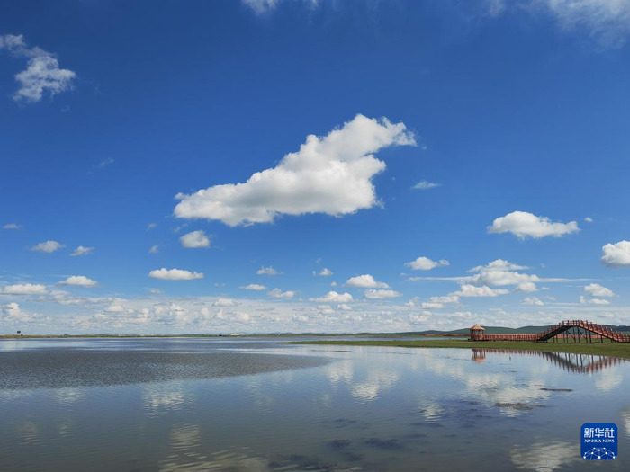 这是位于玛曲县内的河曲马场景区.新华社记者 崔翰超 摄
