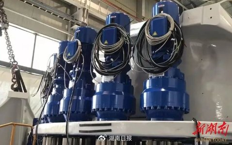 2022年，株齿公司研发的风电领域核心部件偏航变桨减速机，进入主流风电企业。（图片来源：株齿资讯）