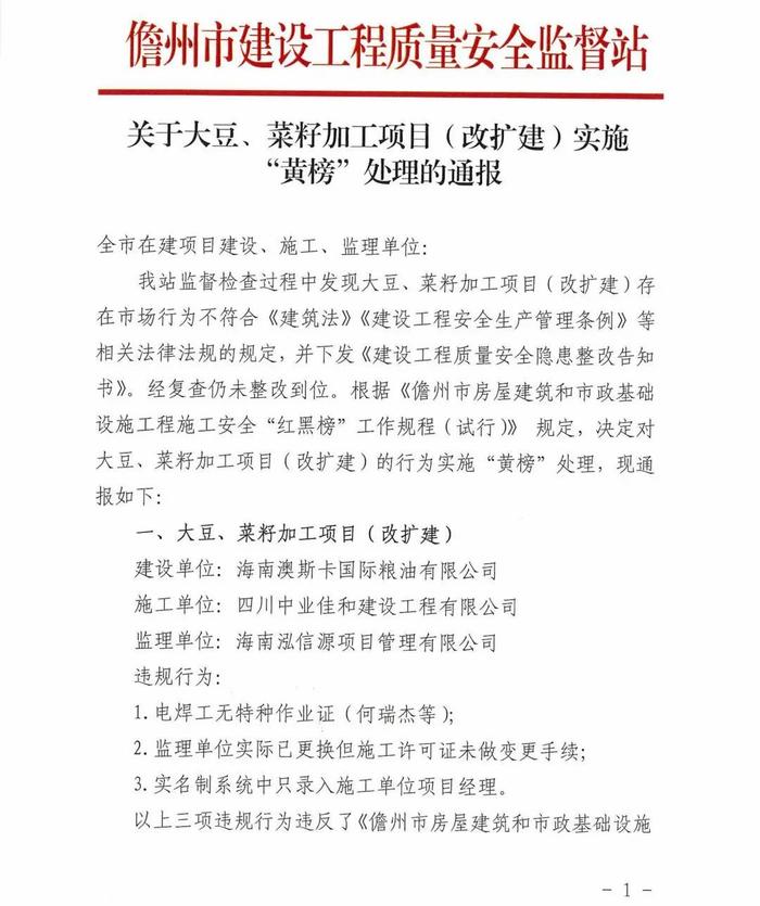 重点项目亮“黄牌”,海南“明星企业”被警示 - 第1张 - 自贸港在线 重点项目亮“黄牌”,海南“明星企业”被警示 - 第1张