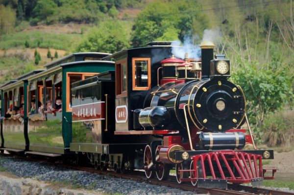 在美湖镇，观光小火车成为乡村旅游的“引爆点” 德化县融媒体中心供图