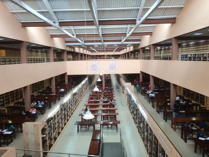 　　斯里兰卡凯拉尼亚大学图书馆/受访者供图