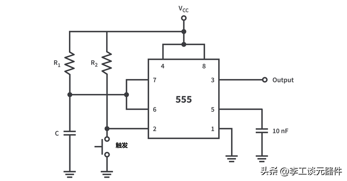 单稳态模式原理图