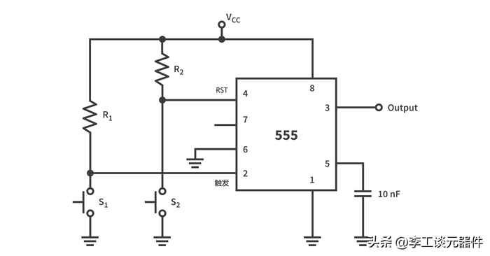 双稳态模式原理图