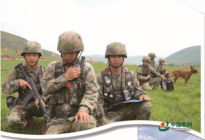 北部战区陆军某边防连官兵与兴安盟科尔沁右翼前旗民兵开展联合训练。殷子涵 摄