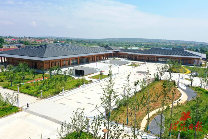 乾陵景区游客中心。咸阳日报全媒体记者 包鑫 摄 （资料图）