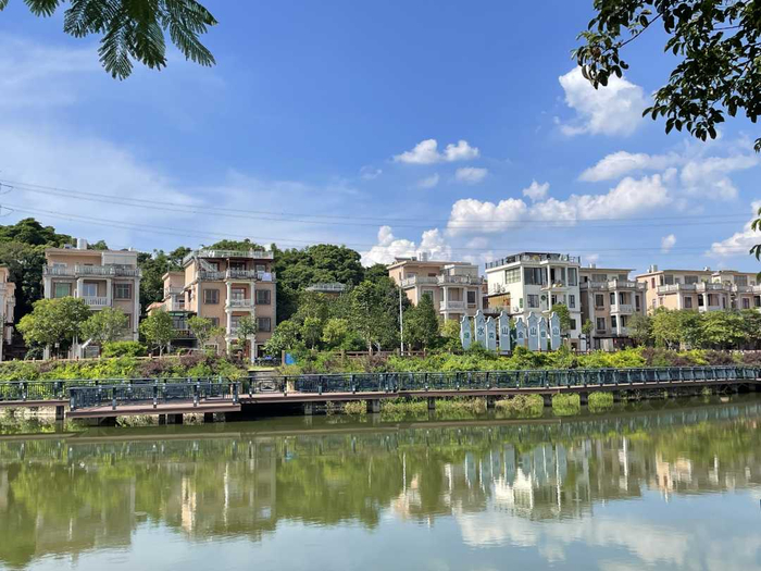 图为风景秀美的惠州市博罗县横河镇。李小芳摄