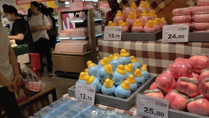 调改后商品摆放方式