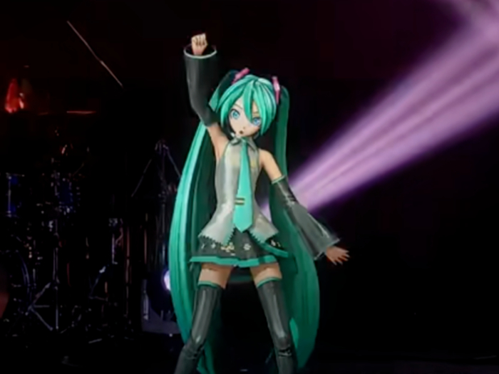 （图片来自快手账号初音未来中国官方）